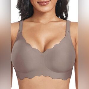 UROAGOUS Seamless Comfort Bra - Brown | Gray
